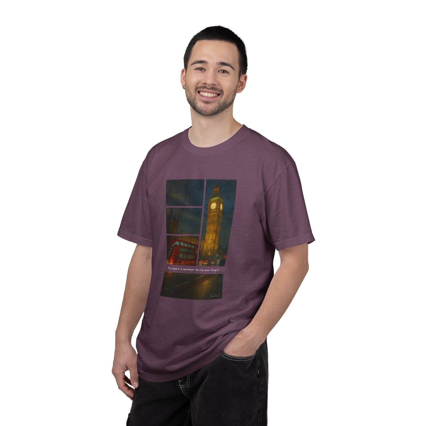 T-Shirt: Reflections No. 3 — “Big Ben” | Inspiro Art Studio by John Rinaldo