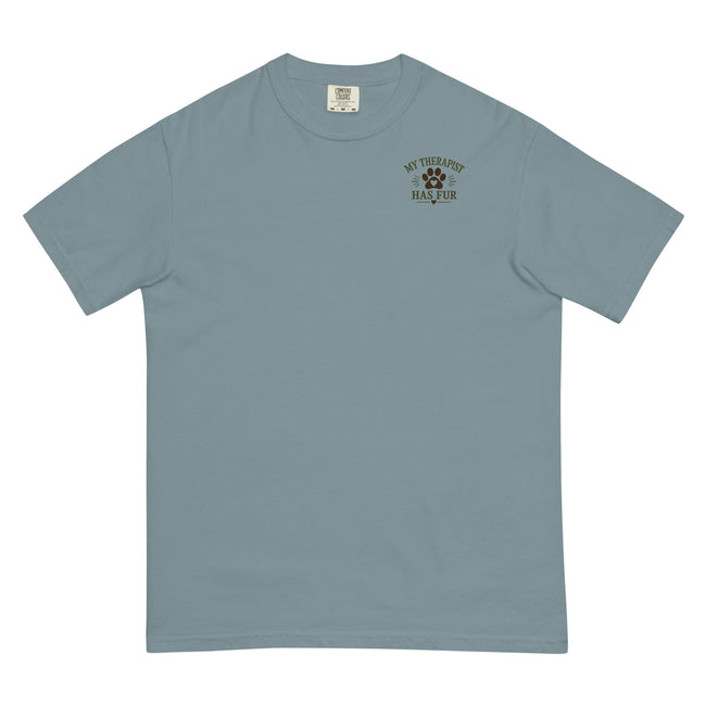 My Therapist Has Fur — Unisex Heavyweight T-Shirt | The Remi Collection