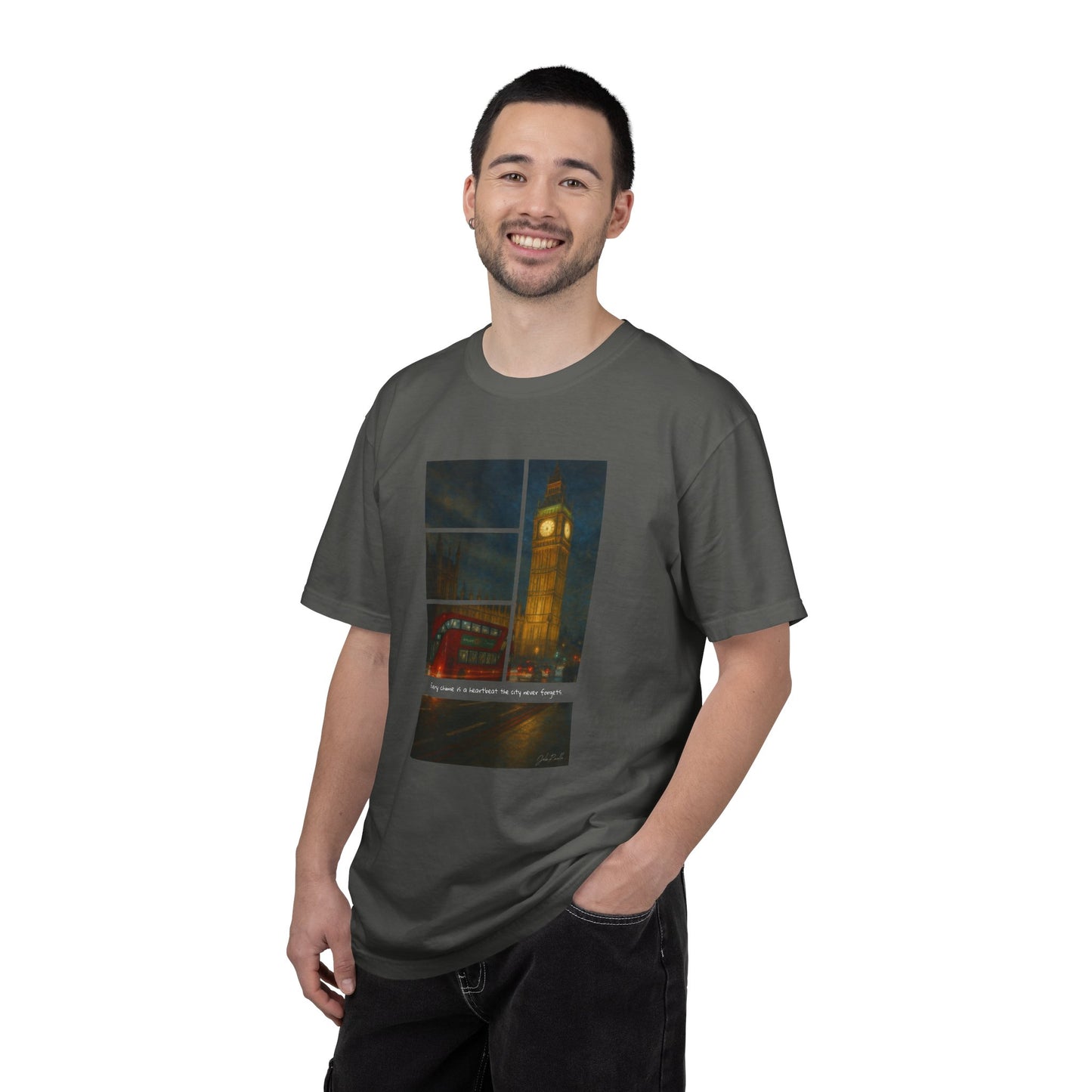 T-Shirt: Reflections No. 3 — “Big Ben” | Inspiro Art Studio by John Rinaldo