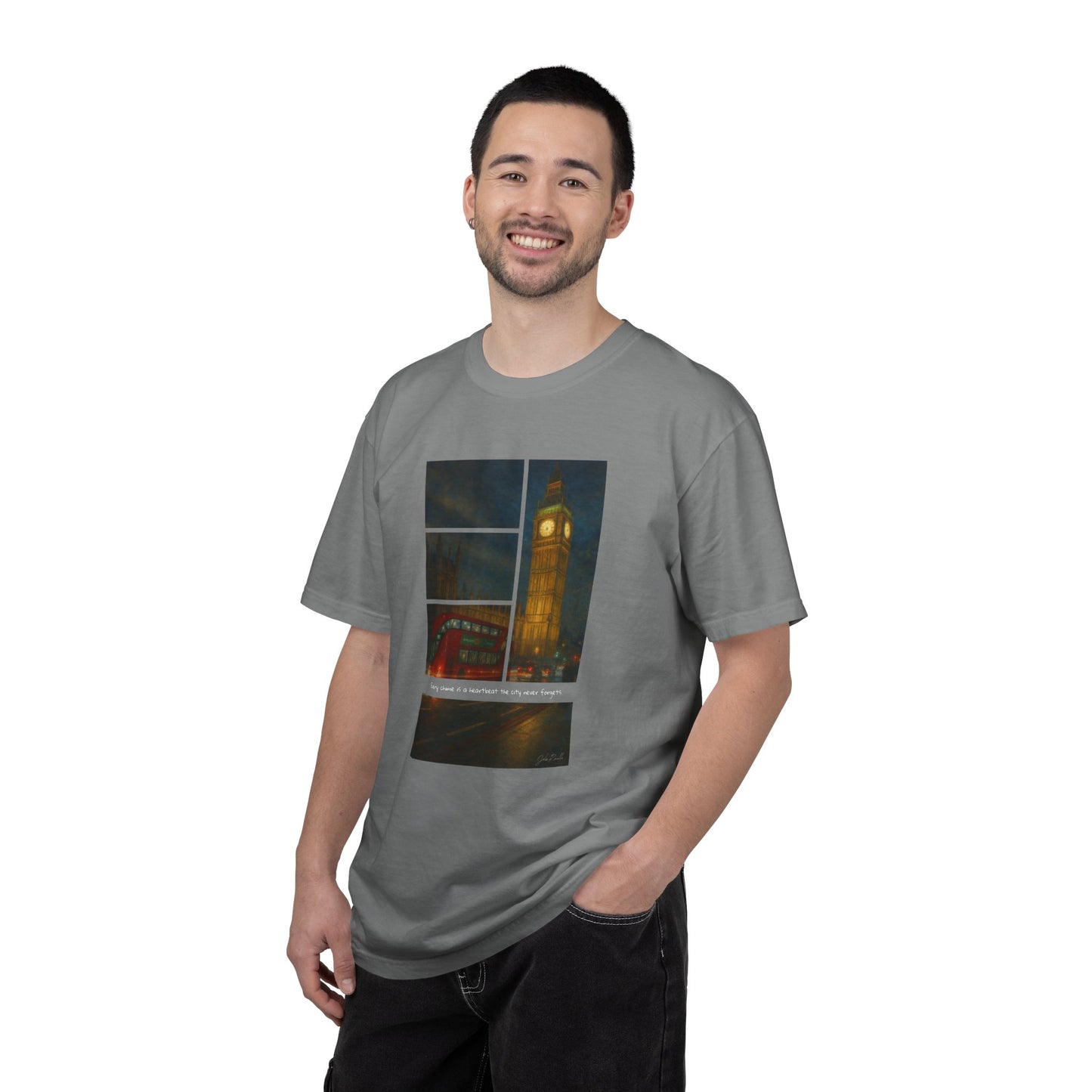 T-Shirt: Reflections No. 3 — “Big Ben” | Inspiro Art Studio by John Rinaldo