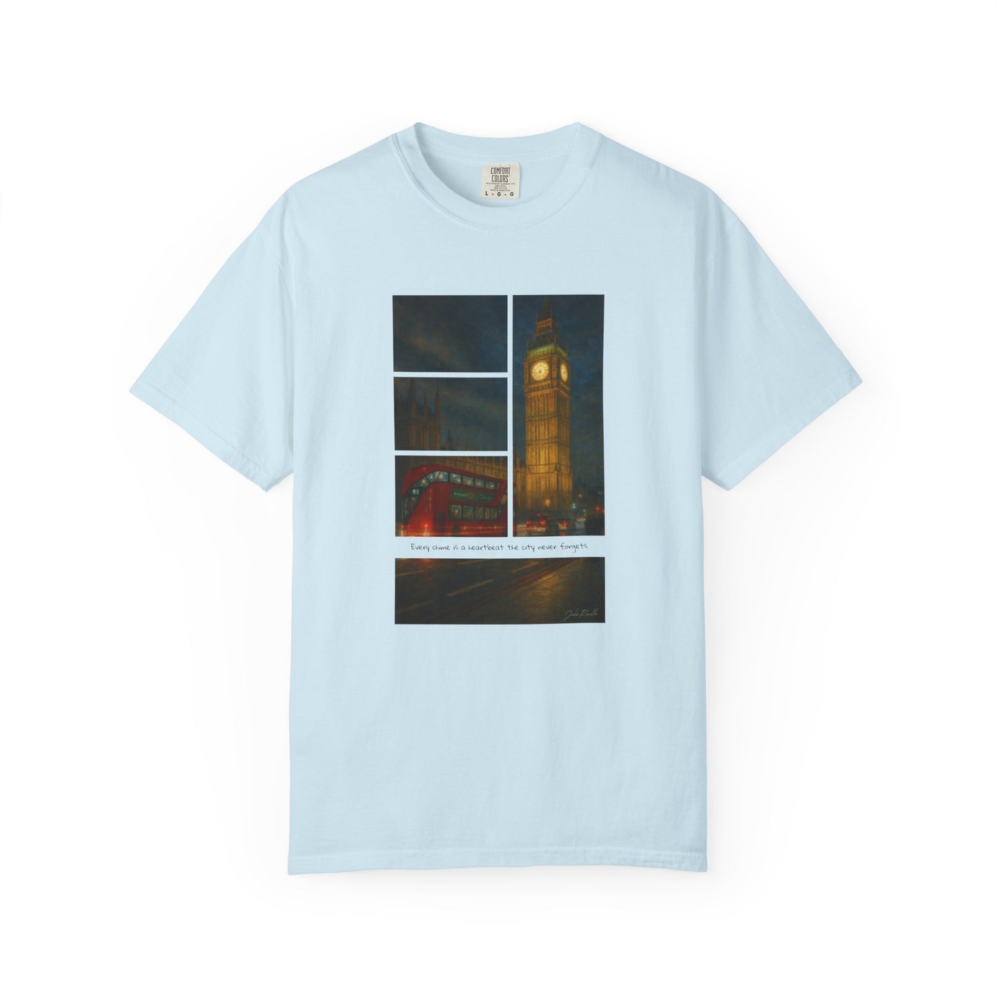 T-Shirt: Reflections No. 3 — “Big Ben” | Inspiro Art Studio by John Rinaldo