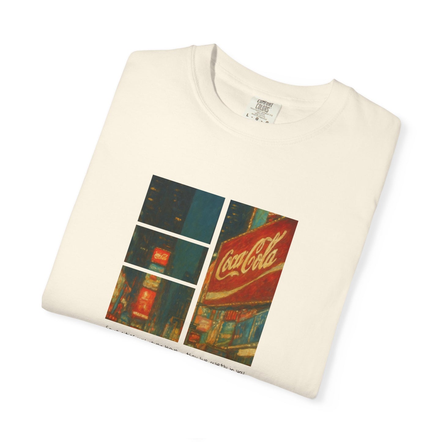 T-Shirt: Reflections No. 2 — “Nostalgia, New York” | Inspiro Art Studio by John Rinaldo