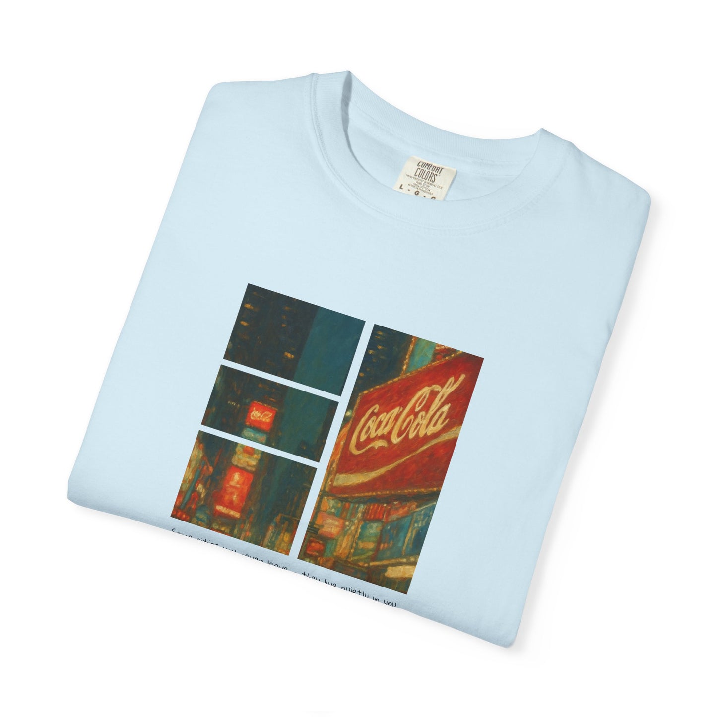 T-Shirt: Reflections No. 2 — “Nostalgia, New York” | Inspiro Art Studio by John Rinaldo
