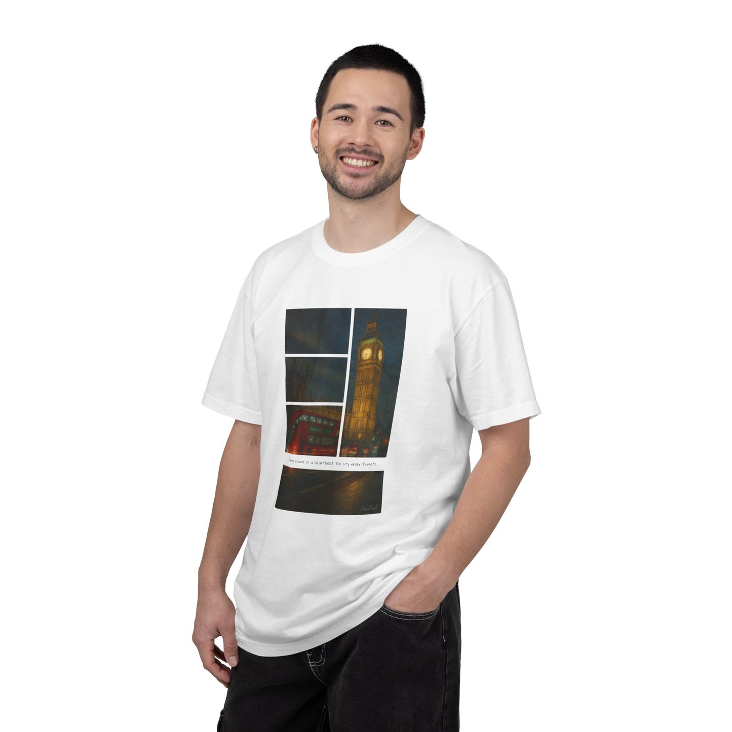 T-Shirt: Reflections No. 3 — “Big Ben” | Inspiro Art Studio by John Rinaldo