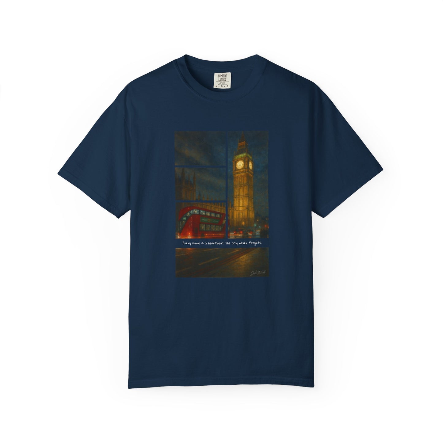 T-Shirt: Reflections No. 3 — “Big Ben” | Inspiro Art Studio by John Rinaldo