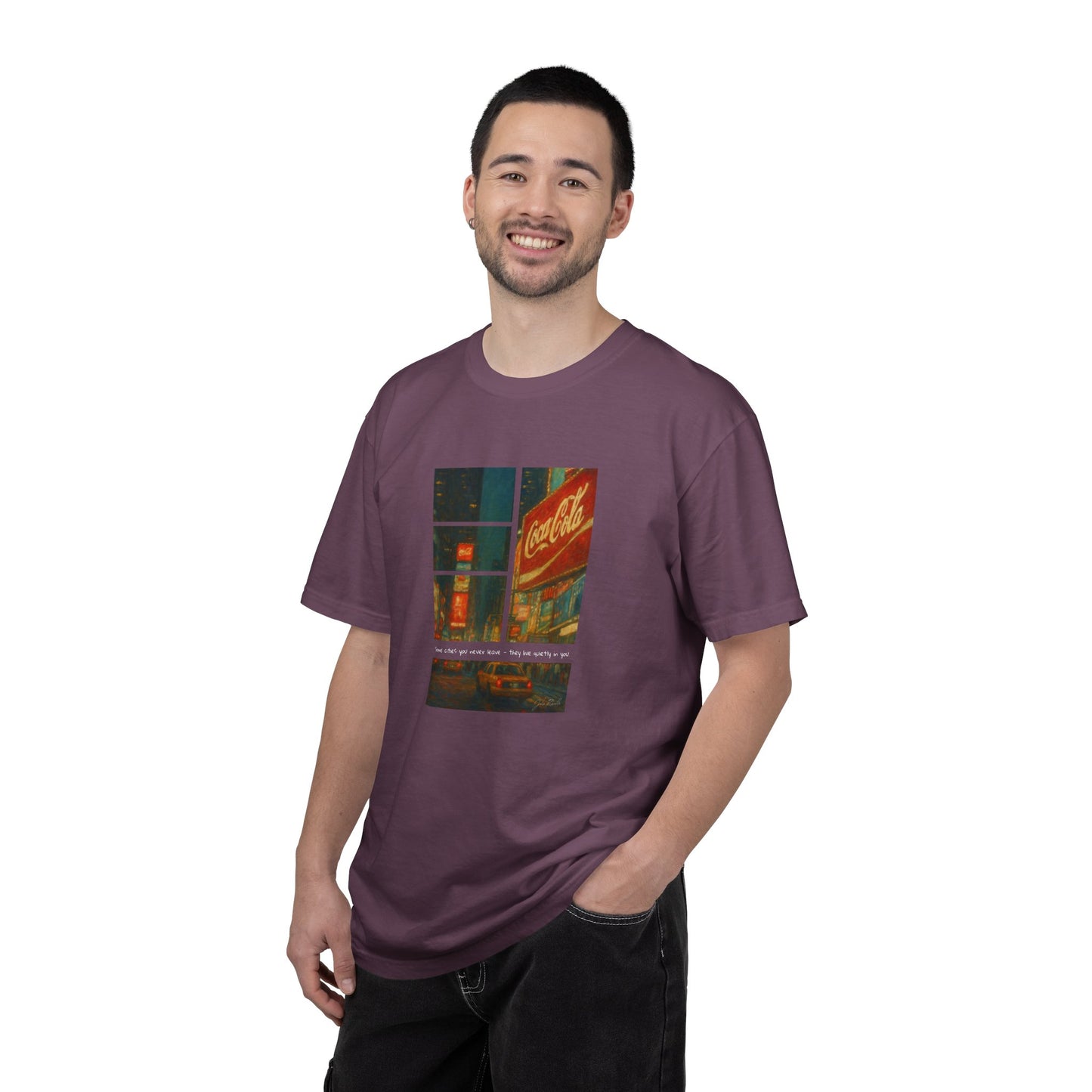 T-Shirt: Reflections No. 2 — “Nostalgia, New York” | Inspiro Art Studio by John Rinaldo