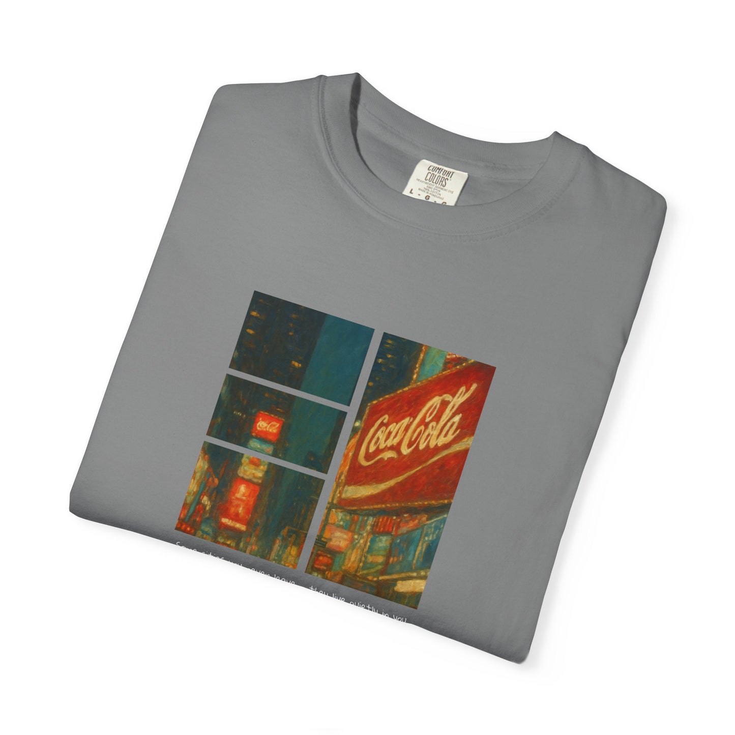 T-Shirt: Reflections No. 2 — “Nostalgia, New York” | Inspiro Art Studio by John Rinaldo