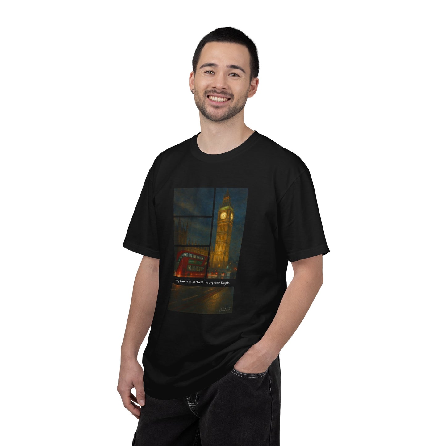 T-Shirt: Reflections No. 3 — “Big Ben” | Inspiro Art Studio by John Rinaldo