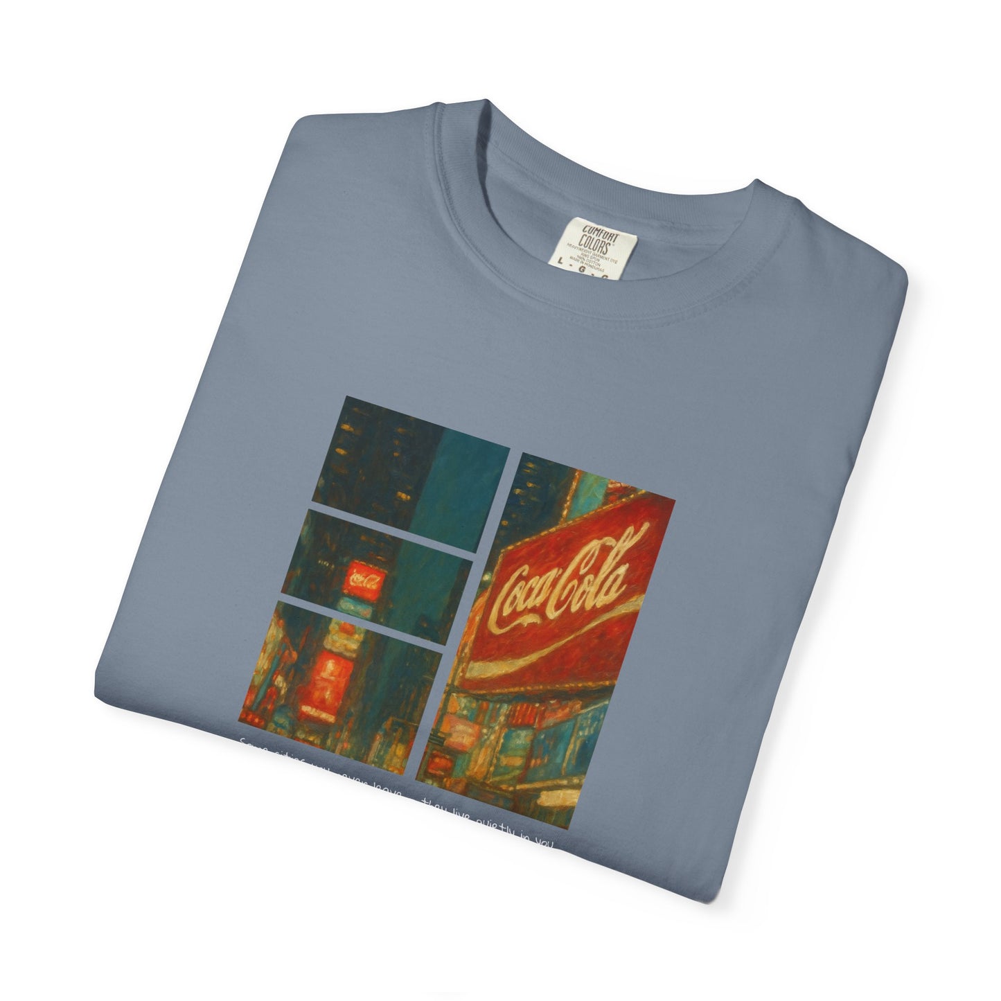 T-Shirt: Reflections No. 2 — “Nostalgia, New York” | Inspiro Art Studio by John Rinaldo