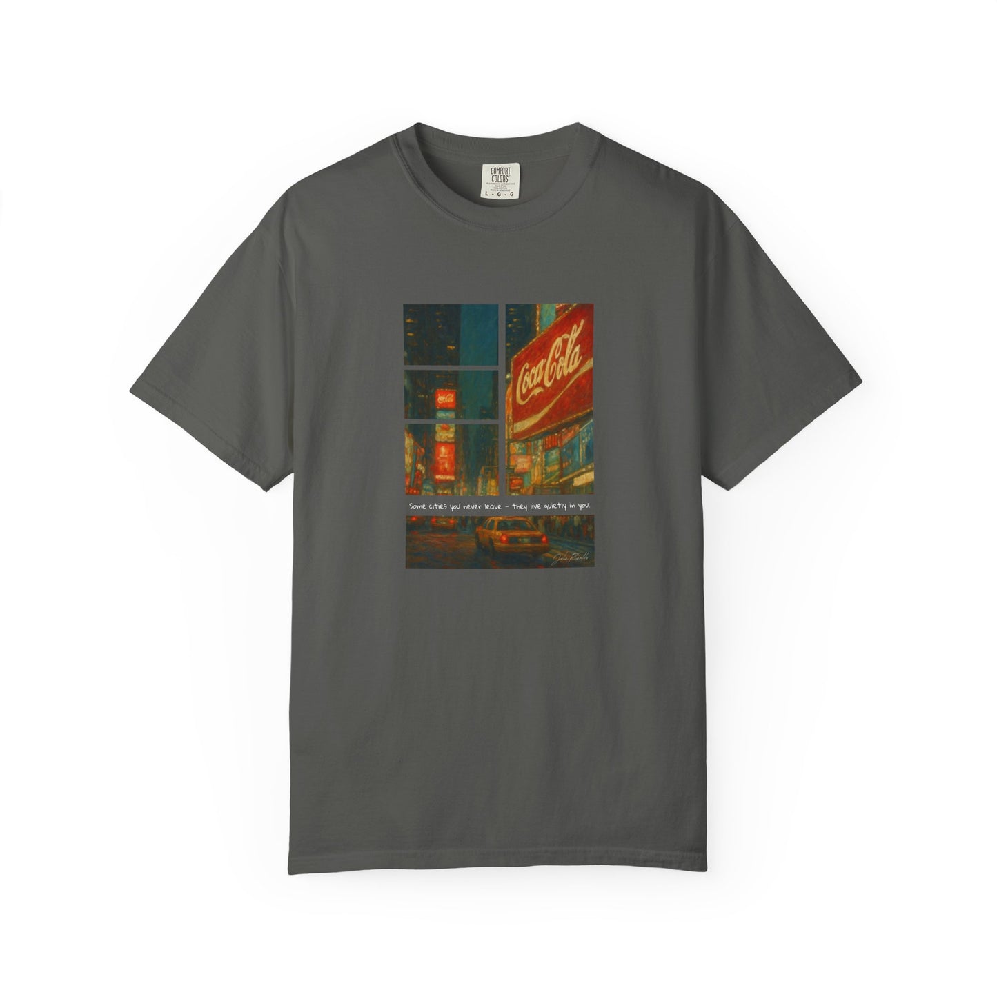 T-Shirt: Reflections No. 2 — “Nostalgia, New York” | Inspiro Art Studio by John Rinaldo