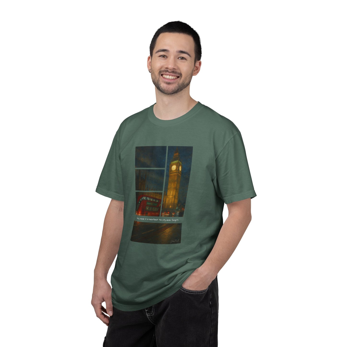 T-Shirt: Reflections No. 3 — “Big Ben” | Inspiro Art Studio by John Rinaldo
