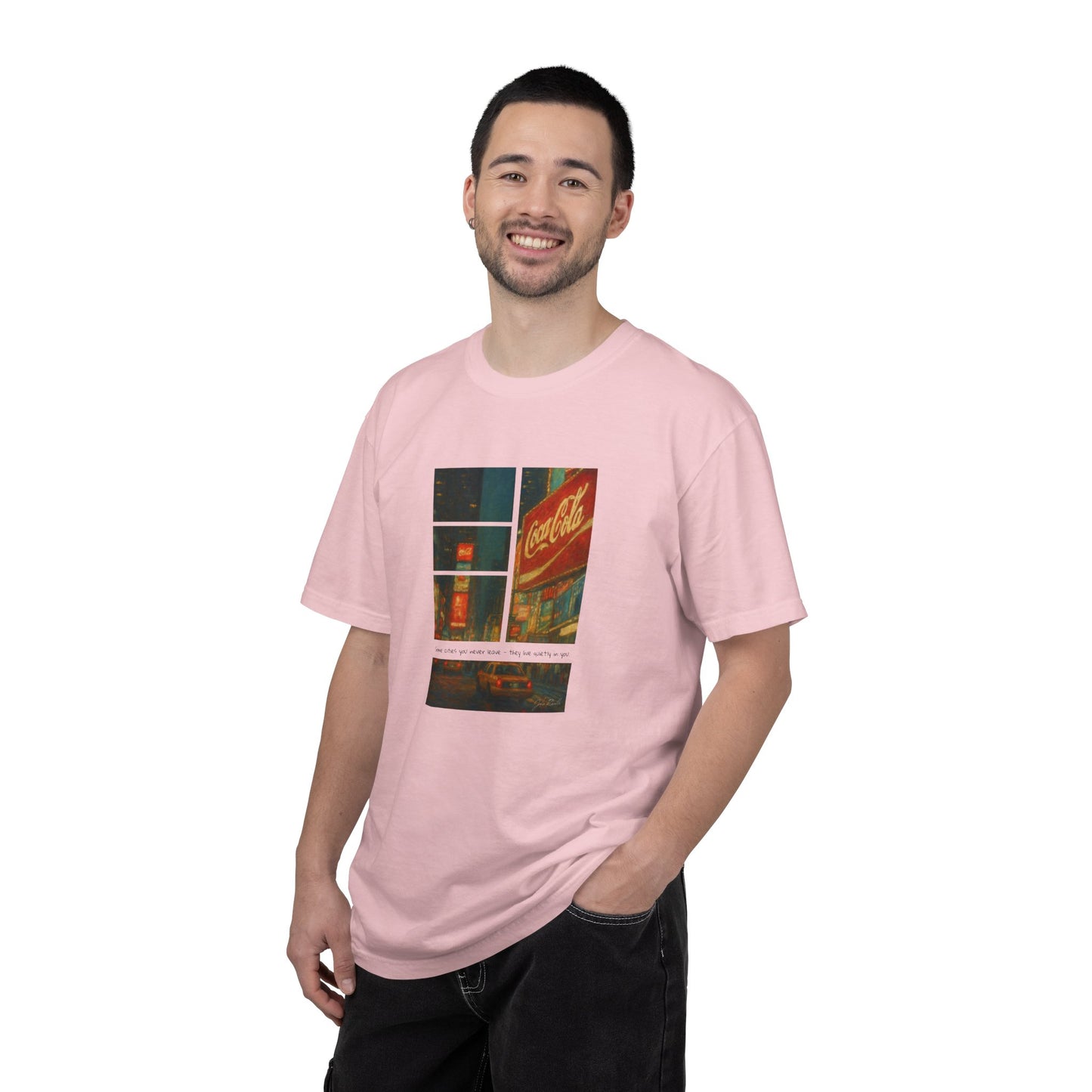 T-Shirt: Reflections No. 2 — “Nostalgia, New York” | Inspiro Art Studio by John Rinaldo