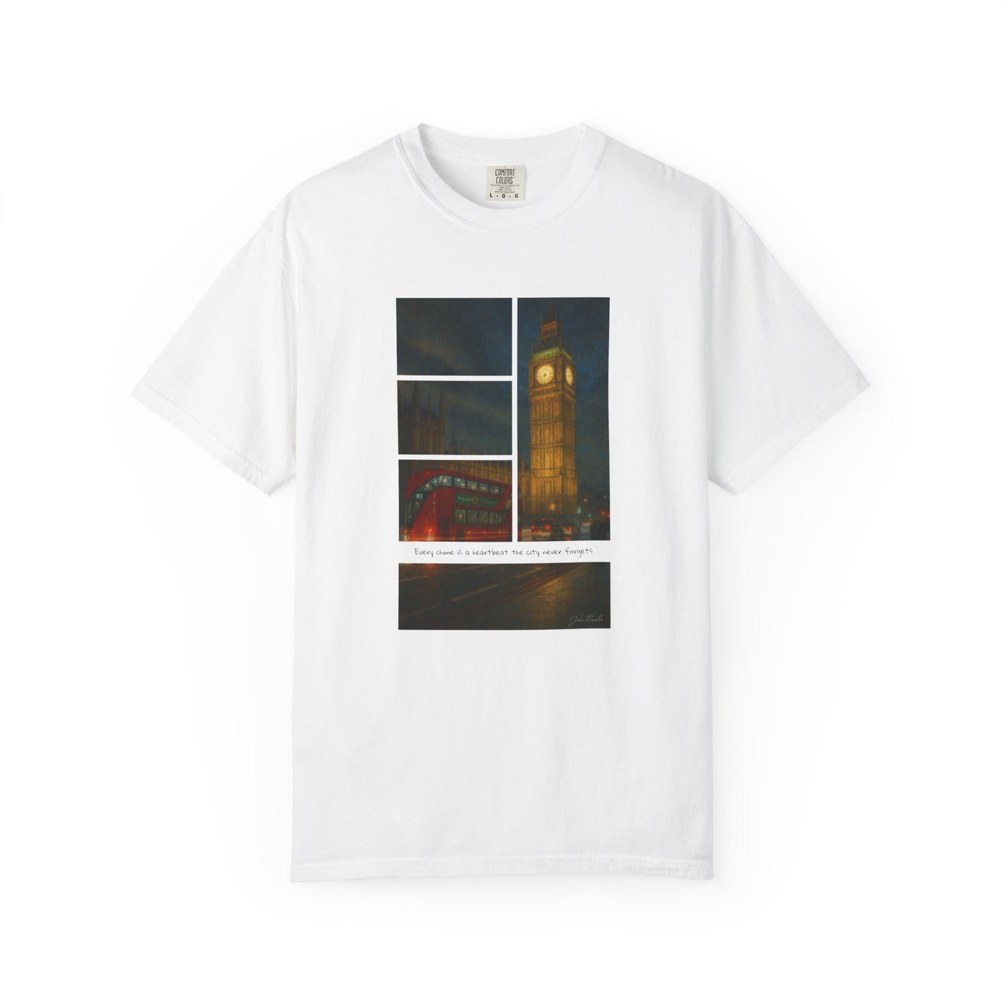 T-Shirt: Reflections No. 3 — “Big Ben” | Inspiro Art Studio by John Rinaldo