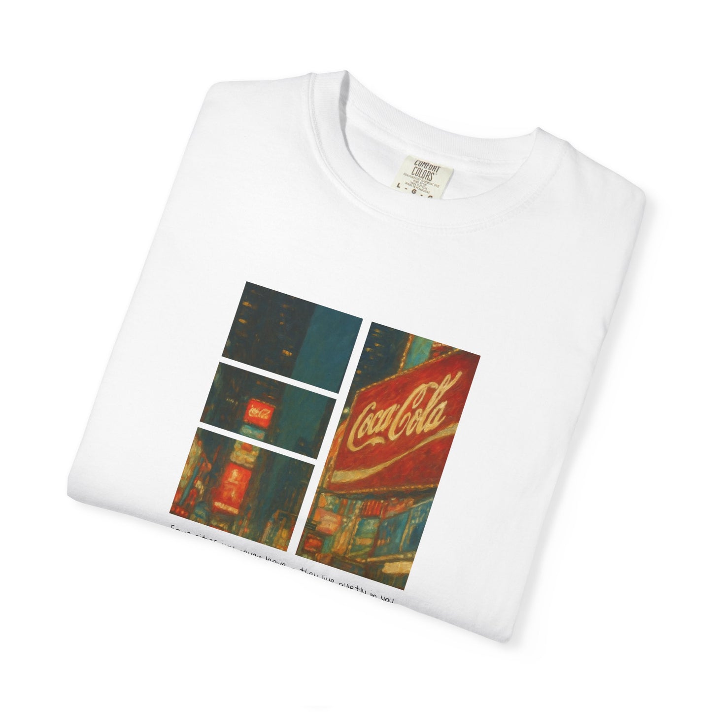 T-Shirt: Reflections No. 2 — “Nostalgia, New York” | Inspiro Art Studio by John Rinaldo