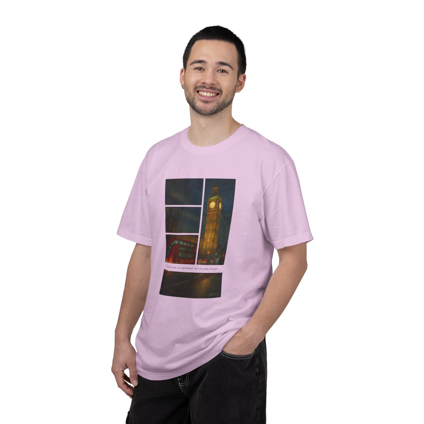 T-Shirt: Reflections No. 3 — “Big Ben” | Inspiro Art Studio by John Rinaldo