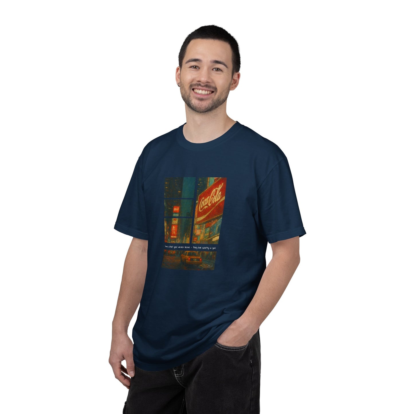T-Shirt: Reflections No. 2 — “Nostalgia, New York” | Inspiro Art Studio by John Rinaldo