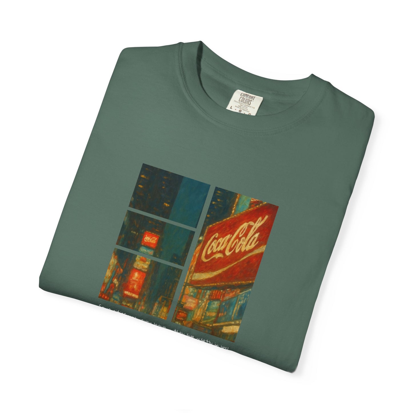 T-Shirt: Reflections No. 2 — “Nostalgia, New York” | Inspiro Art Studio by John Rinaldo