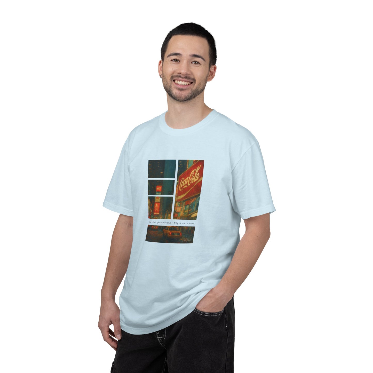 T-Shirt: Reflections No. 2 — “Nostalgia, New York” | Inspiro Art Studio by John Rinaldo