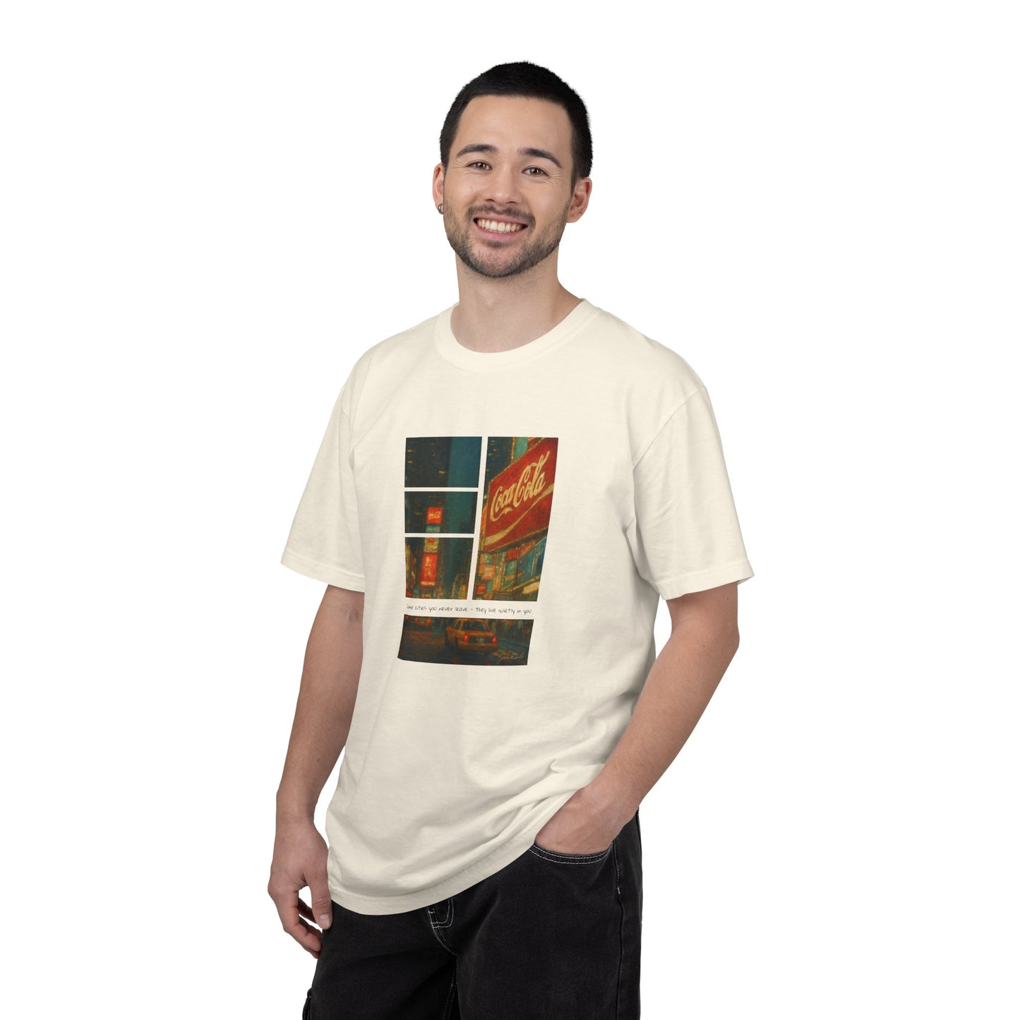 T-Shirt: Reflections No. 2 — “Nostalgia, New York” | Inspiro Art Studio by John Rinaldo