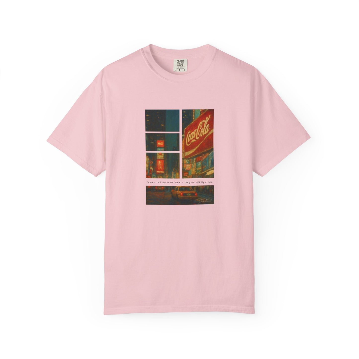 T-Shirt: Reflections No. 2 — “Nostalgia, New York” | Inspiro Art Studio by John Rinaldo