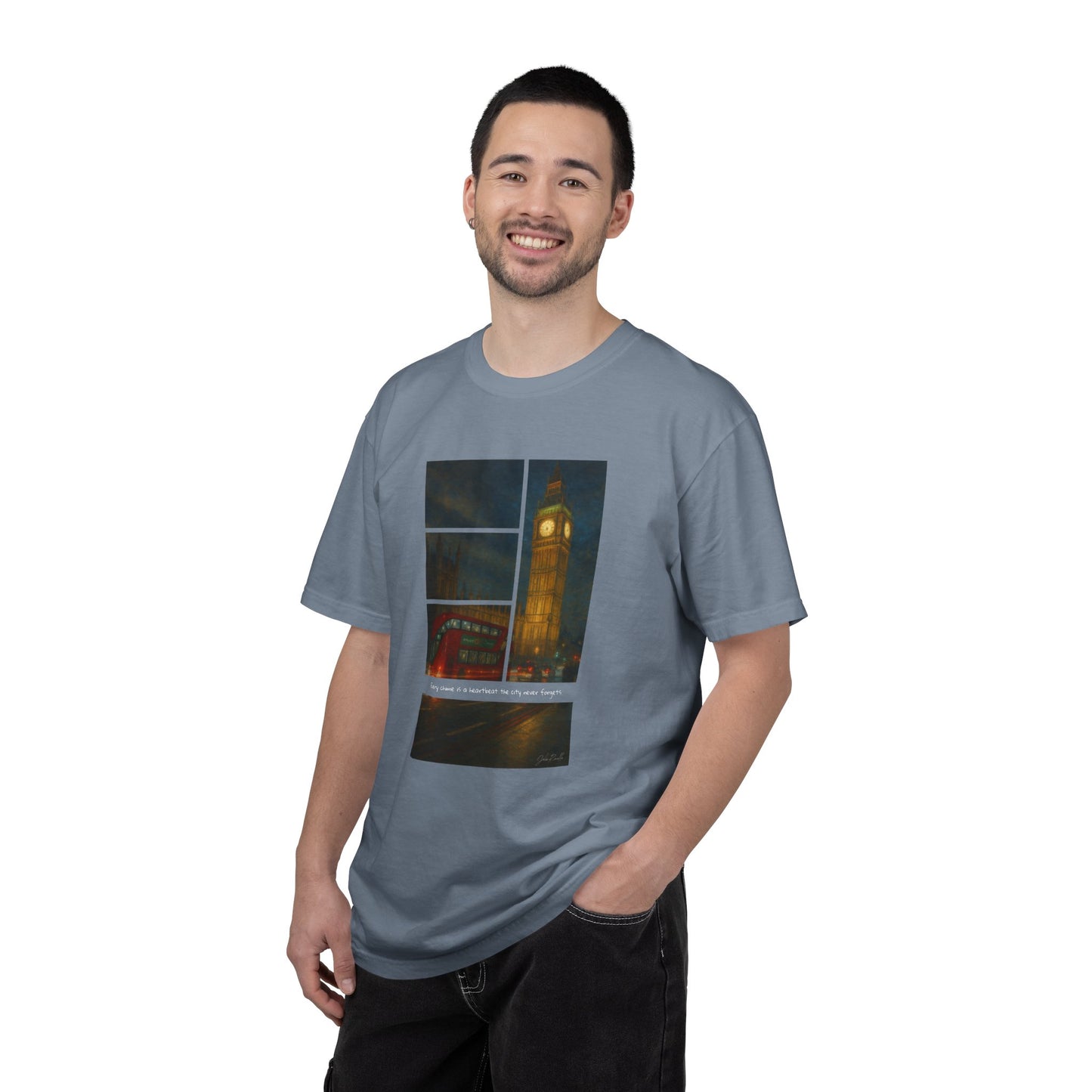 T-Shirt: Reflections No. 3 — “Big Ben” | Inspiro Art Studio by John Rinaldo