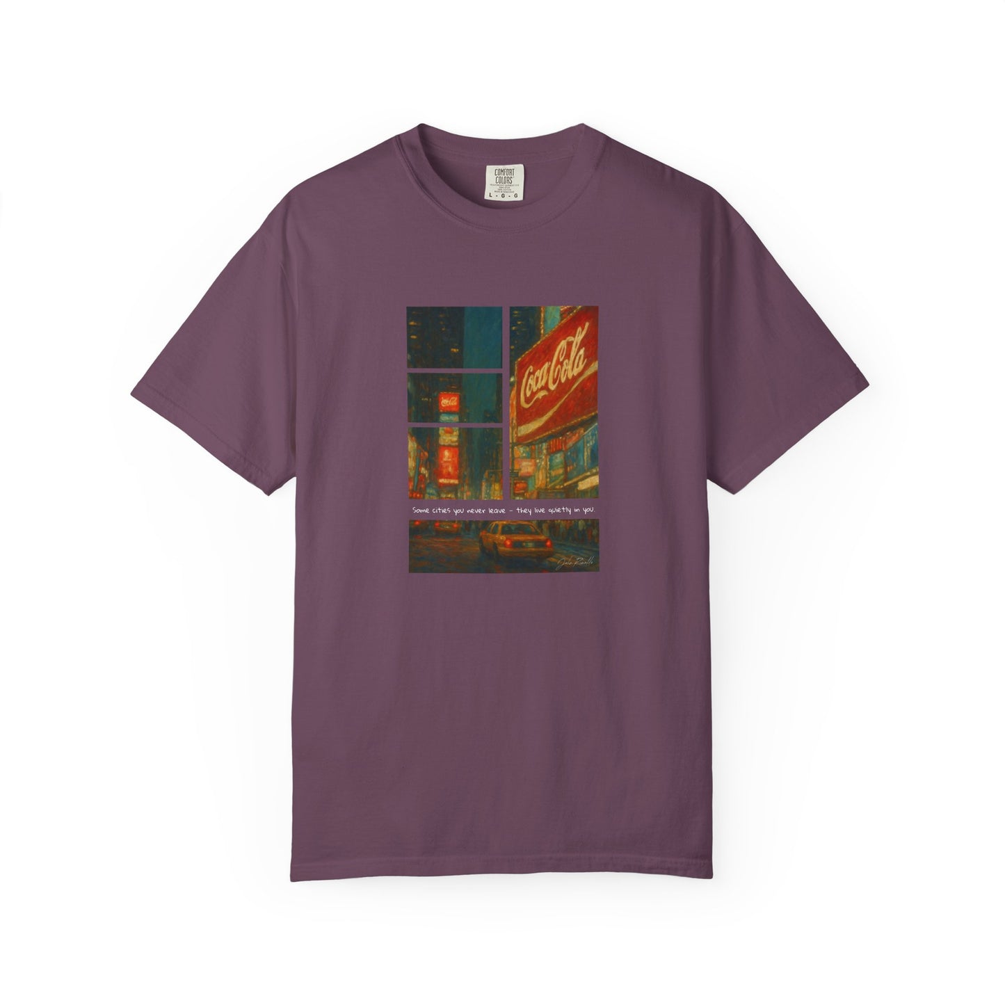T-Shirt: Reflections No. 2 — “Nostalgia, New York” | Inspiro Art Studio by John Rinaldo