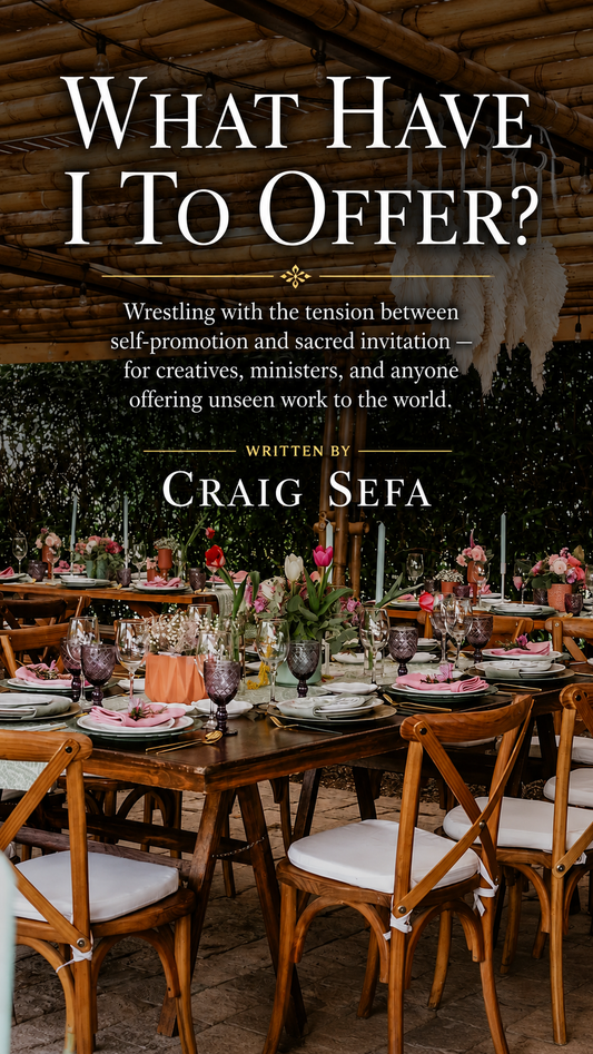What Have I To Offer? by Craig Sefa