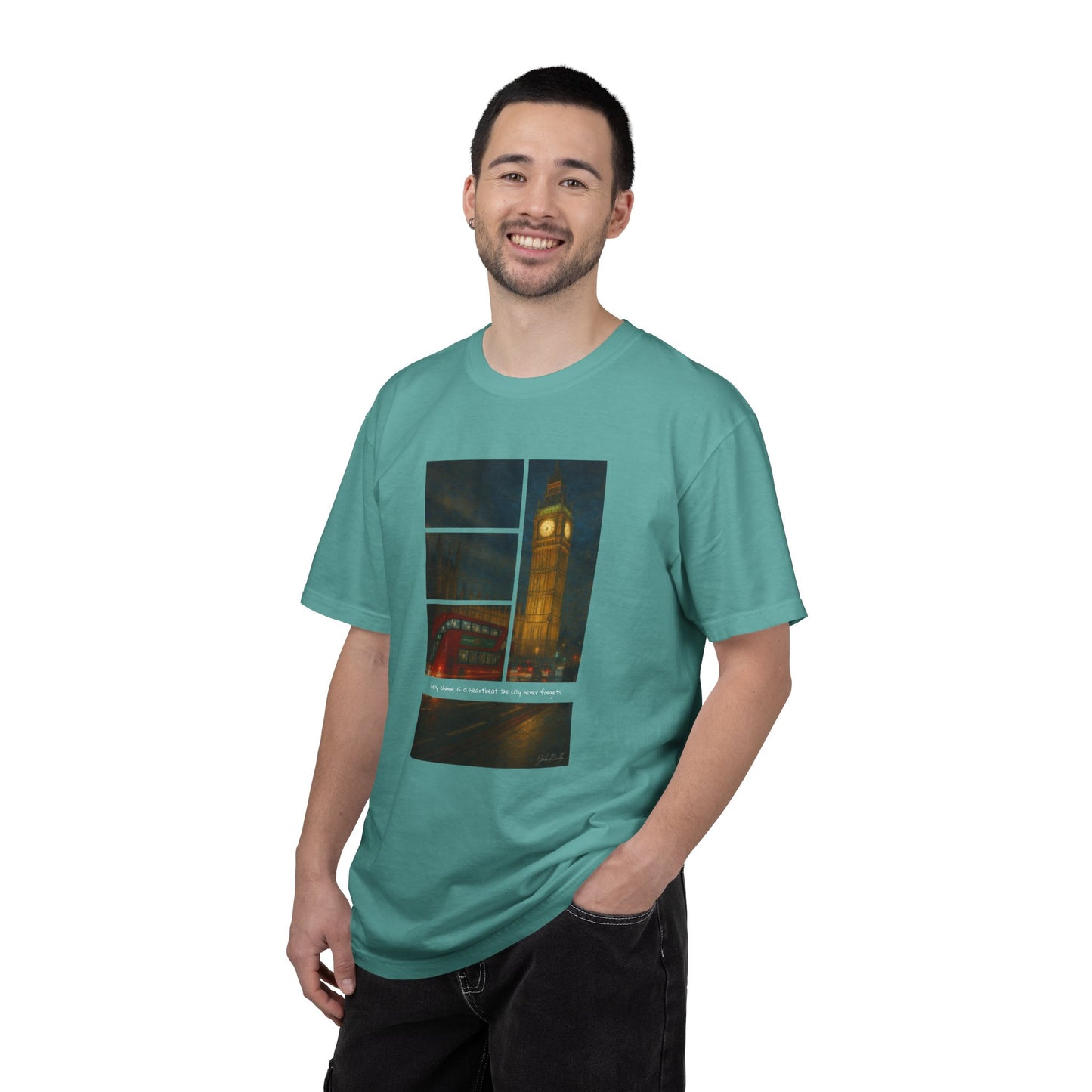 T-Shirt: Reflections No. 3 — “Big Ben” | Inspiro Art Studio by John Rinaldo