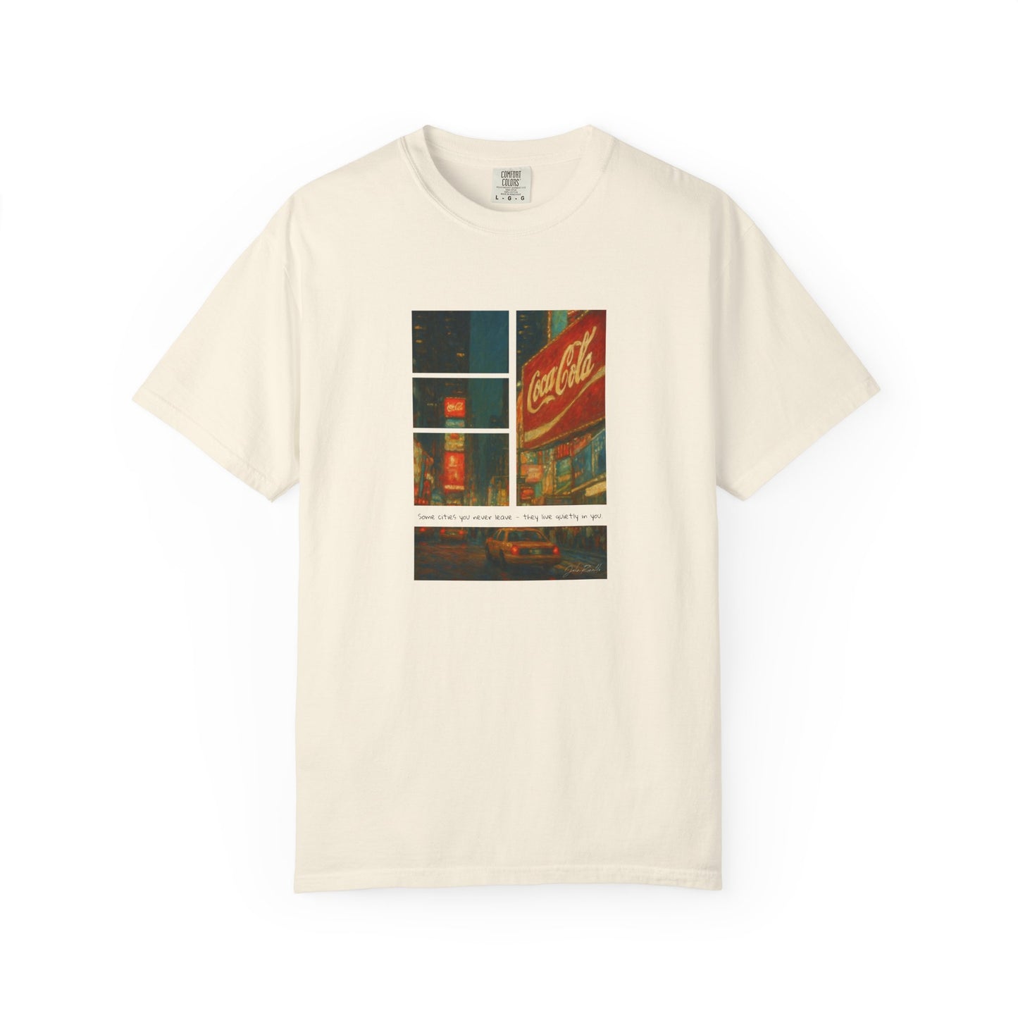 T-Shirt: Reflections No. 2 — “Nostalgia, New York” | Inspiro Art Studio by John Rinaldo