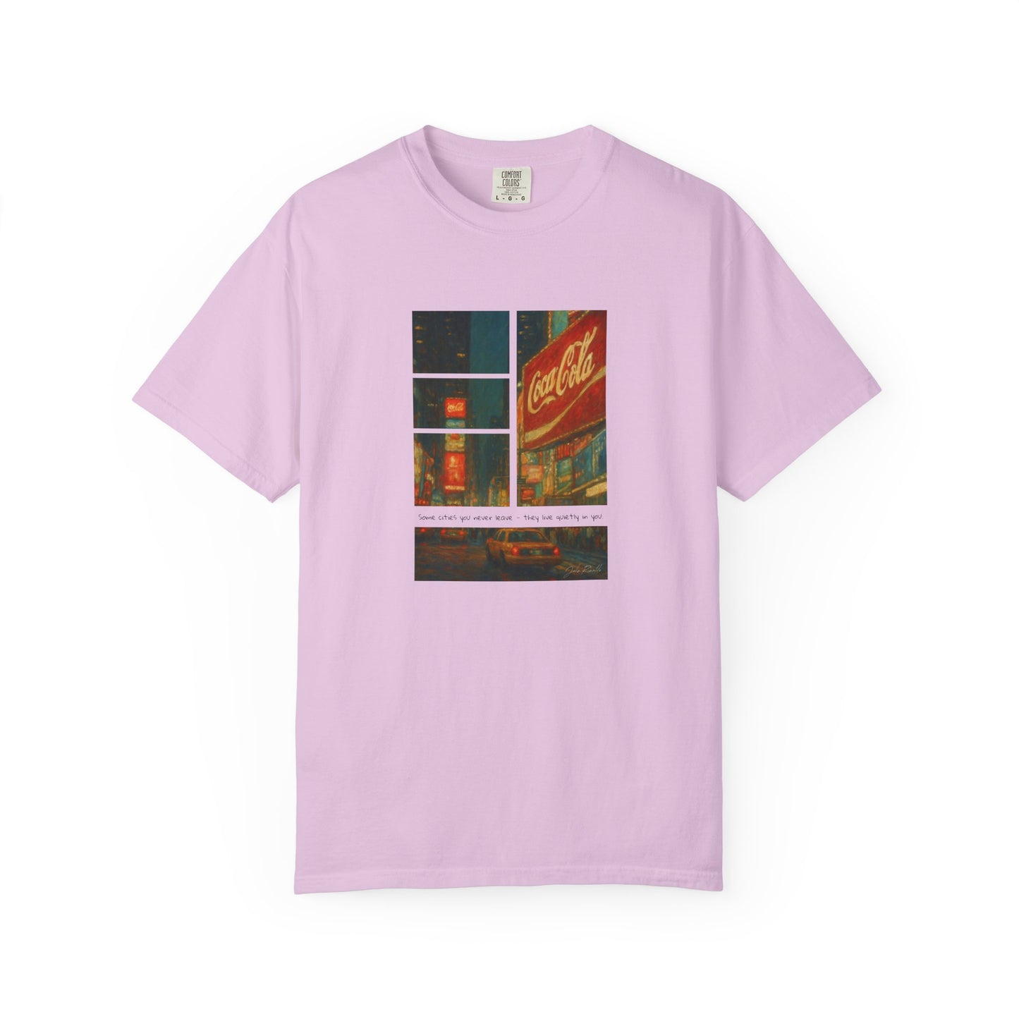 T-Shirt: Reflections No. 2 — “Nostalgia, New York” | Inspiro Art Studio by John Rinaldo