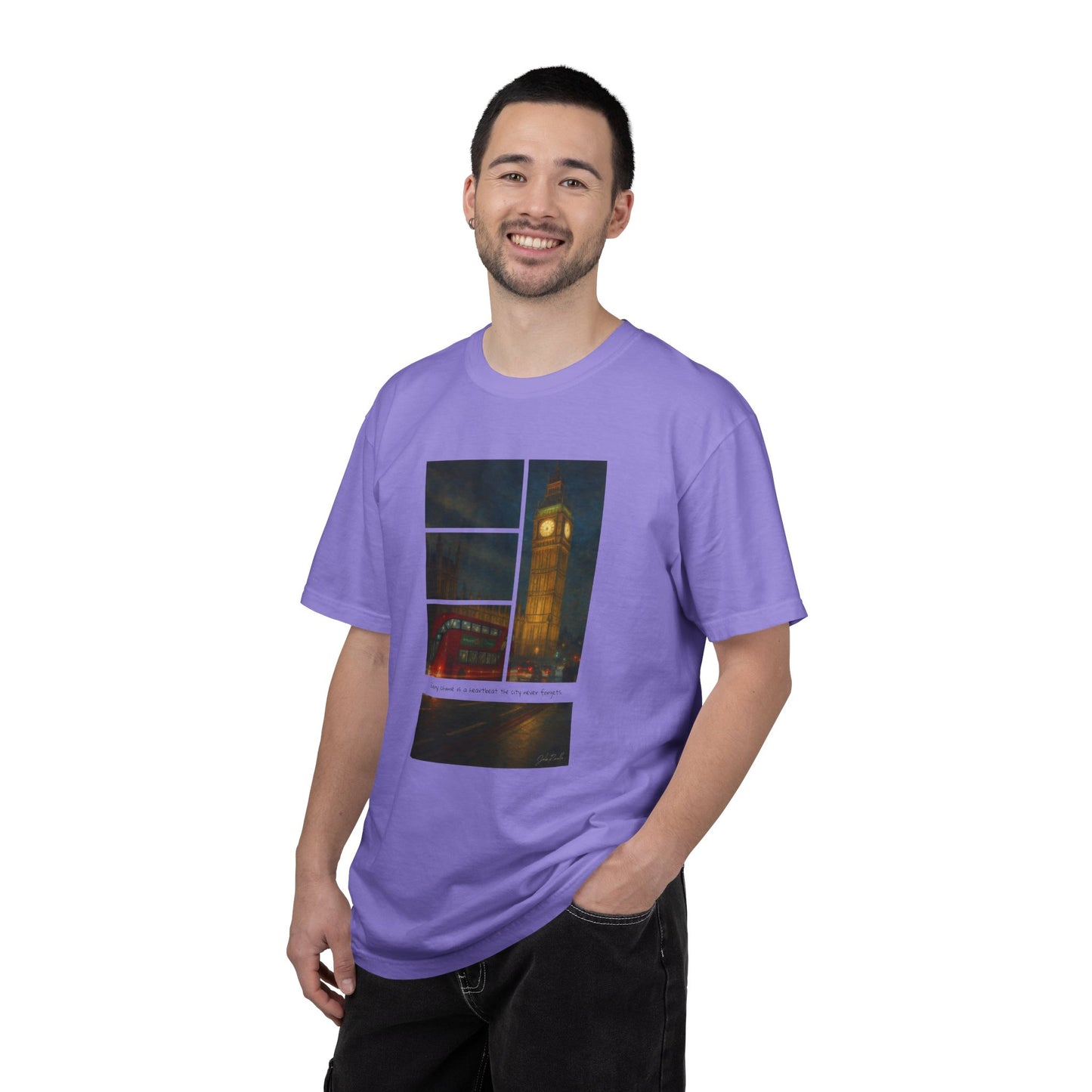 T-Shirt: Reflections No. 3 — “Big Ben” | Inspiro Art Studio by John Rinaldo