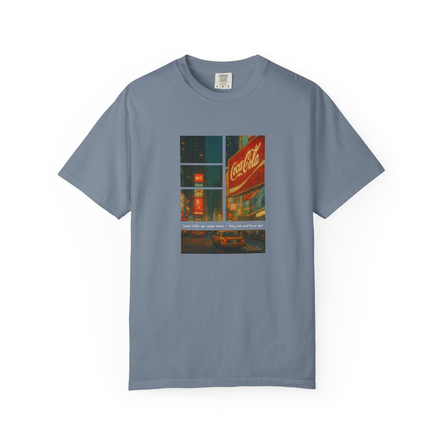 T-Shirt: Reflections No. 2 — “Nostalgia, New York” | Inspiro Art Studio by John Rinaldo