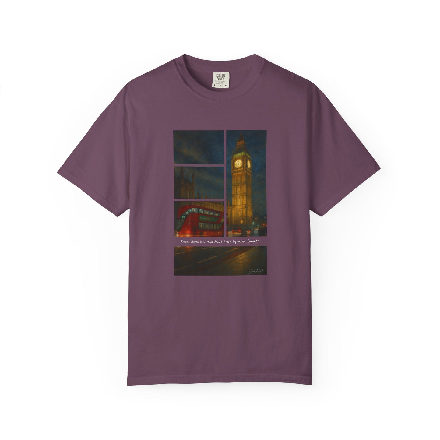 T-Shirt: Reflections No. 3 — “Big Ben” | Inspiro Art Studio by John Rinaldo
