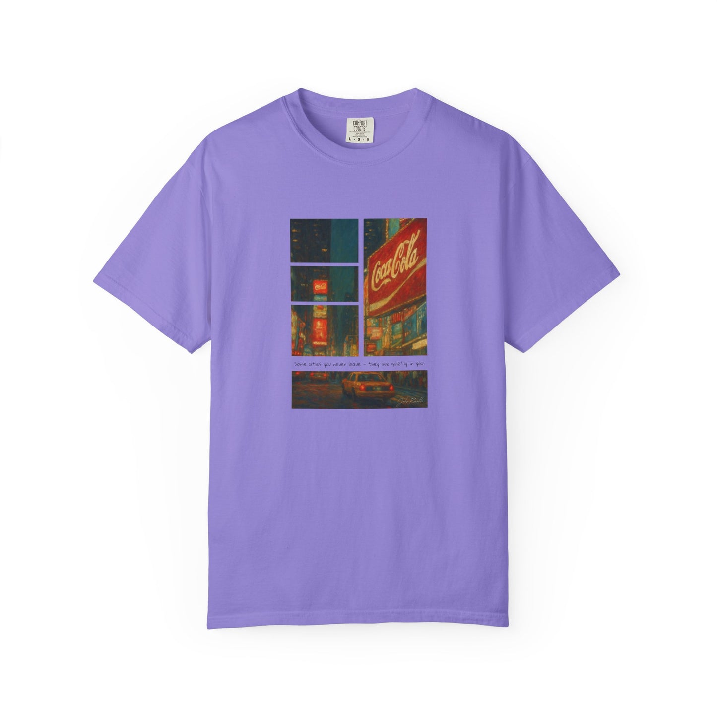T-Shirt: Reflections No. 2 — “Nostalgia, New York” | Inspiro Art Studio by John Rinaldo