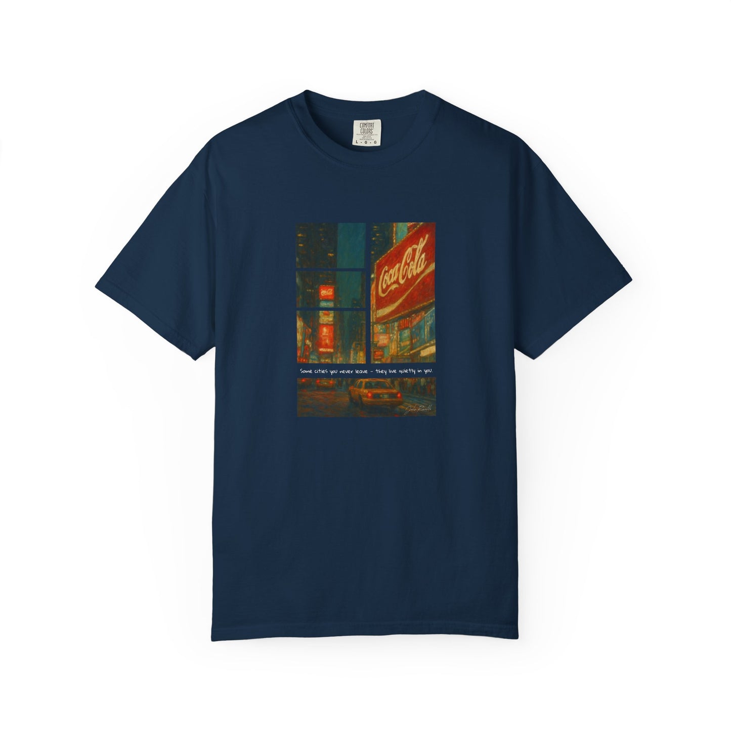 T-Shirt: Reflections No. 2 — “Nostalgia, New York” | Inspiro Art Studio by John Rinaldo