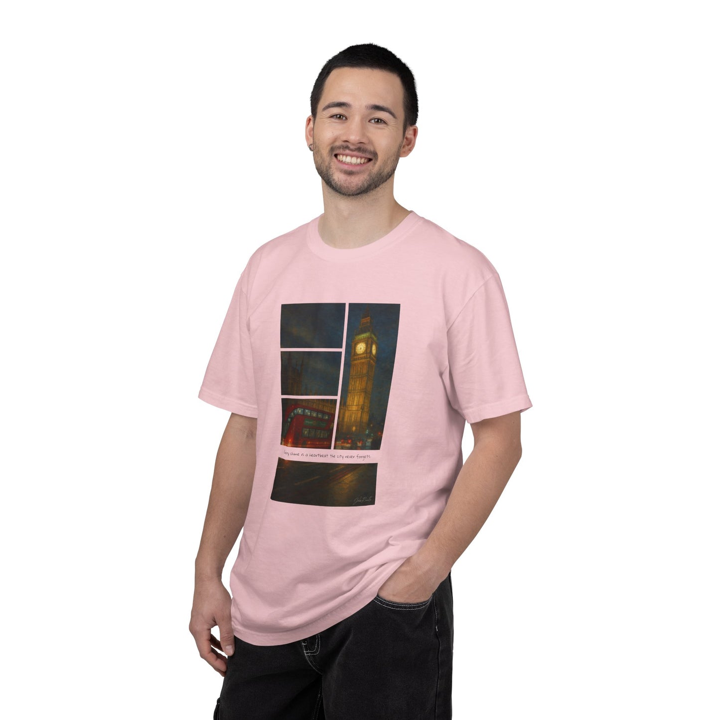 T-Shirt: Reflections No. 3 — “Big Ben” | Inspiro Art Studio by John Rinaldo