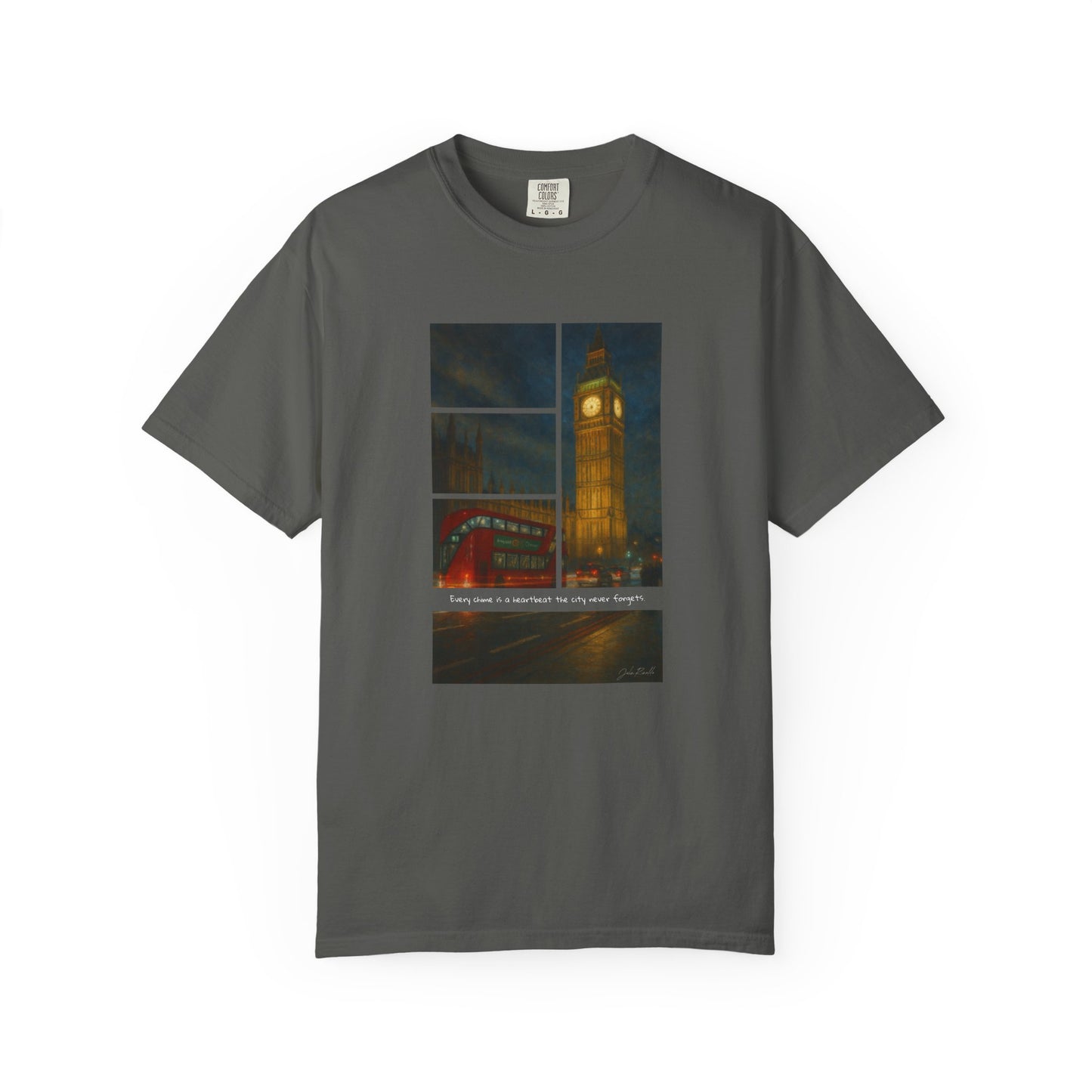T-Shirt: Reflections No. 3 — “Big Ben” | Inspiro Art Studio by John Rinaldo