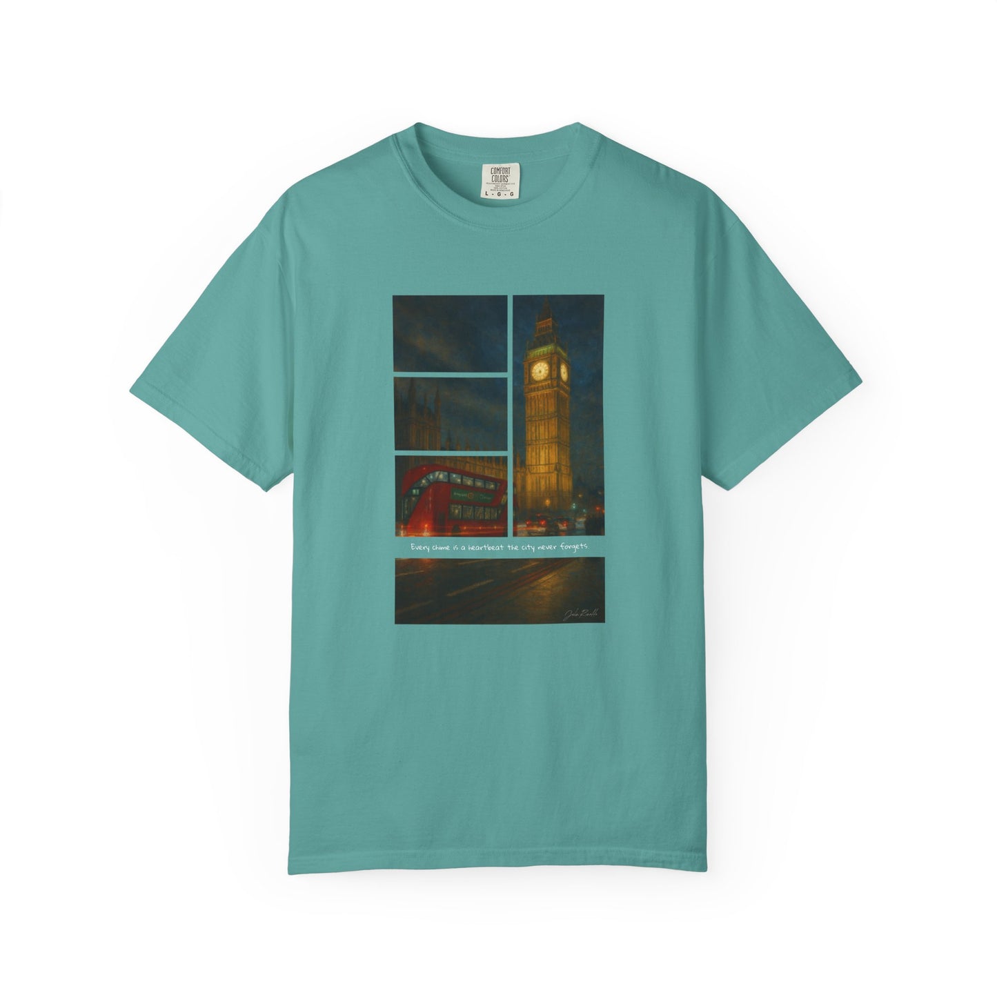 T-Shirt: Reflections No. 3 — “Big Ben” | Inspiro Art Studio by John Rinaldo