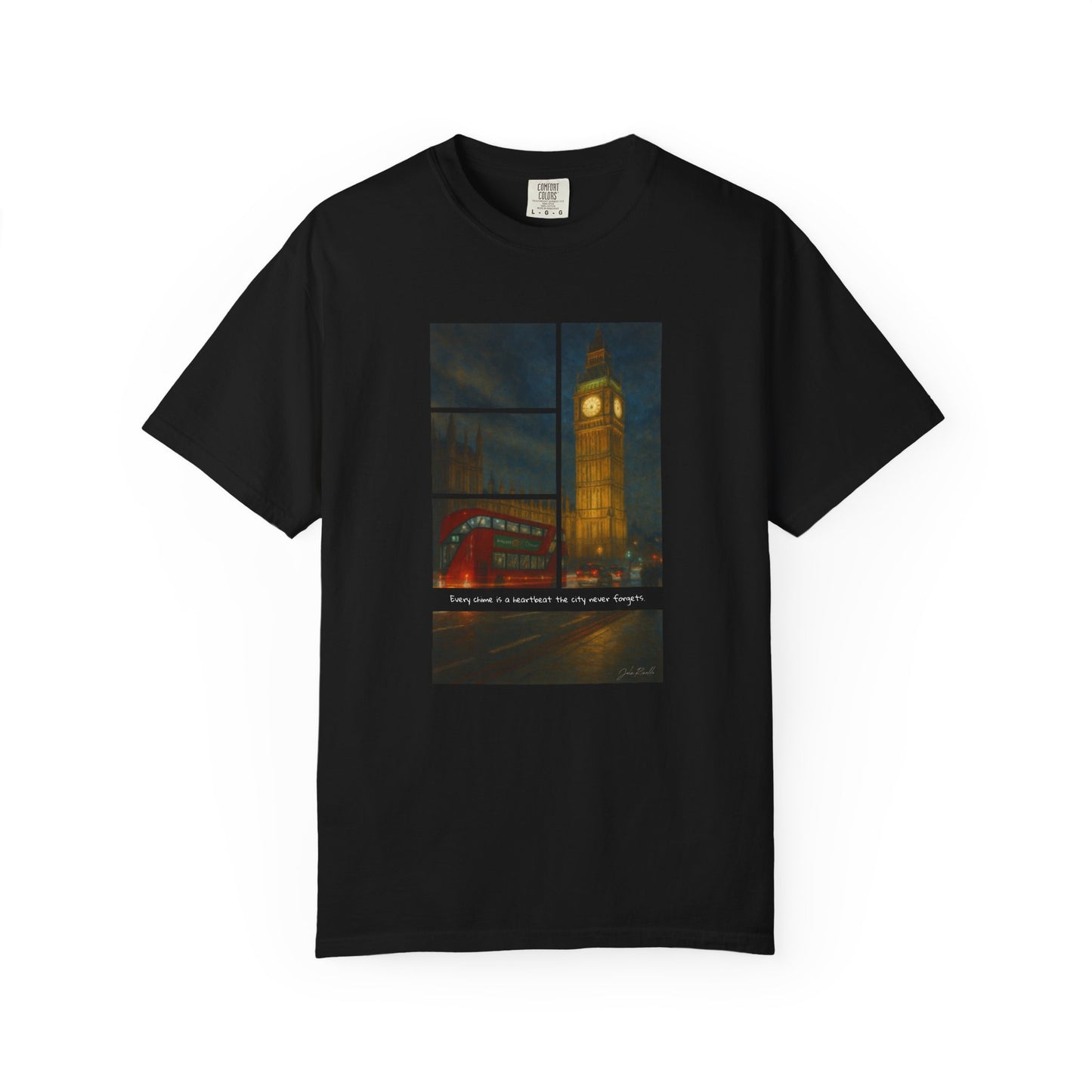 T-Shirt: Reflections No. 3 — “Big Ben” | Inspiro Art Studio by John Rinaldo