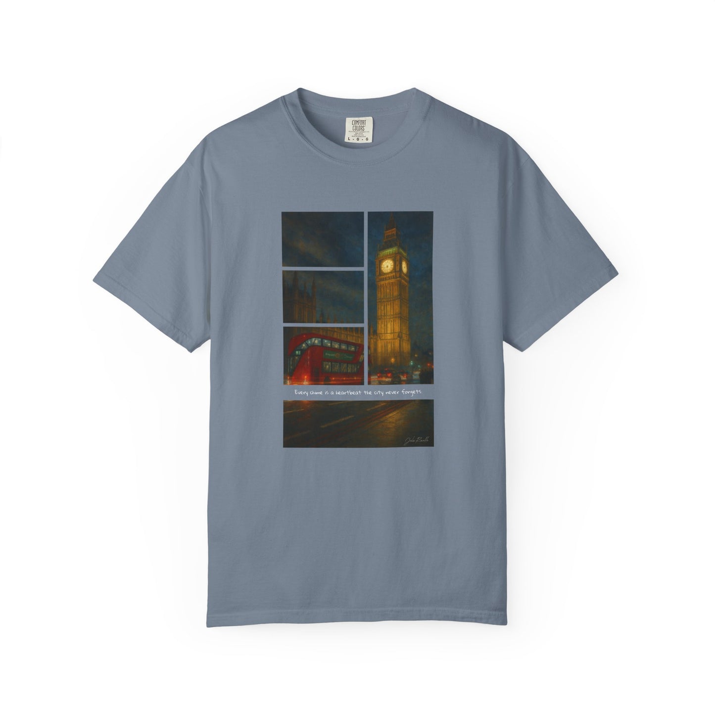 T-Shirt: Reflections No. 3 — “Big Ben” | Inspiro Art Studio by John Rinaldo