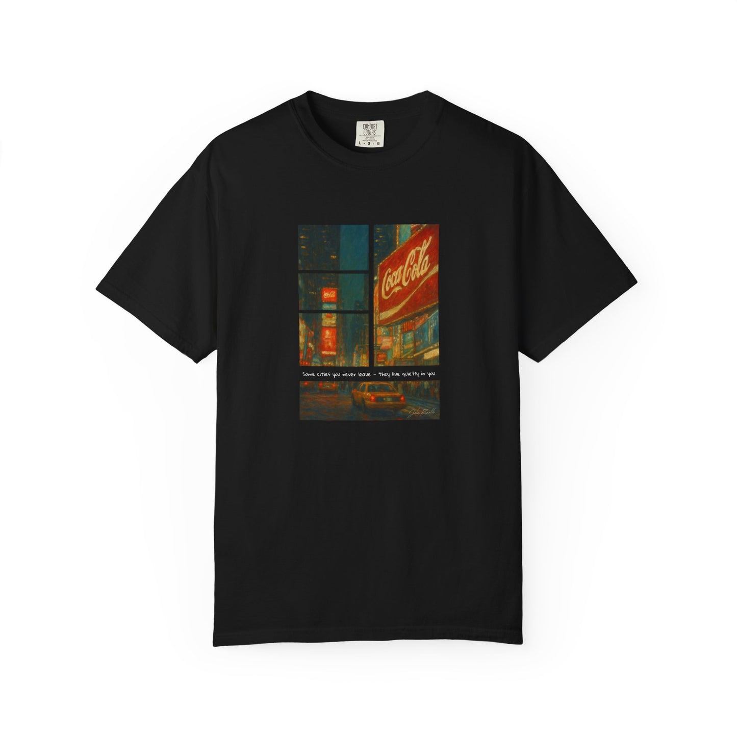 T-Shirt: Reflections No. 2 — “Nostalgia, New York” | Inspiro Art Studio by John Rinaldo