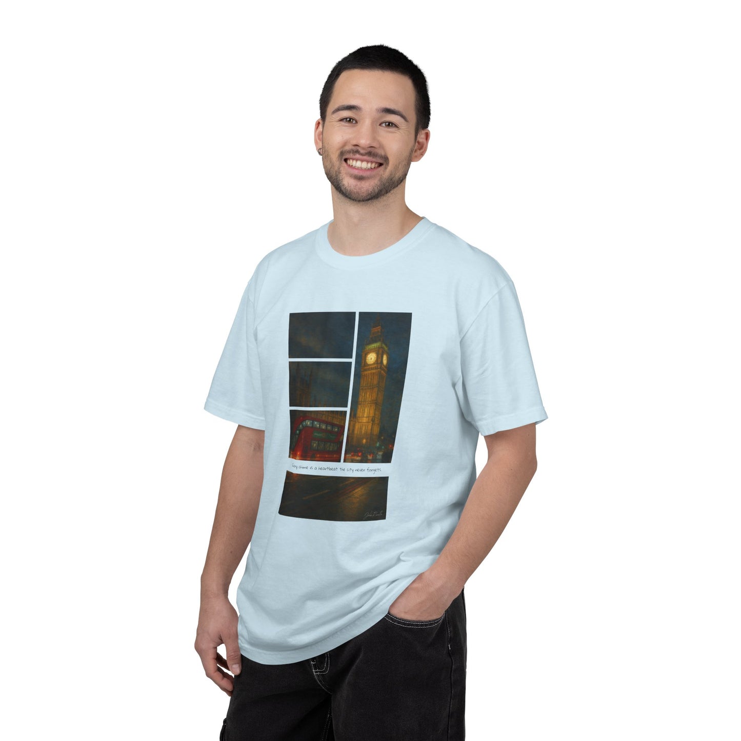 T-Shirt: Reflections No. 3 — “Big Ben” | Inspiro Art Studio by John Rinaldo
