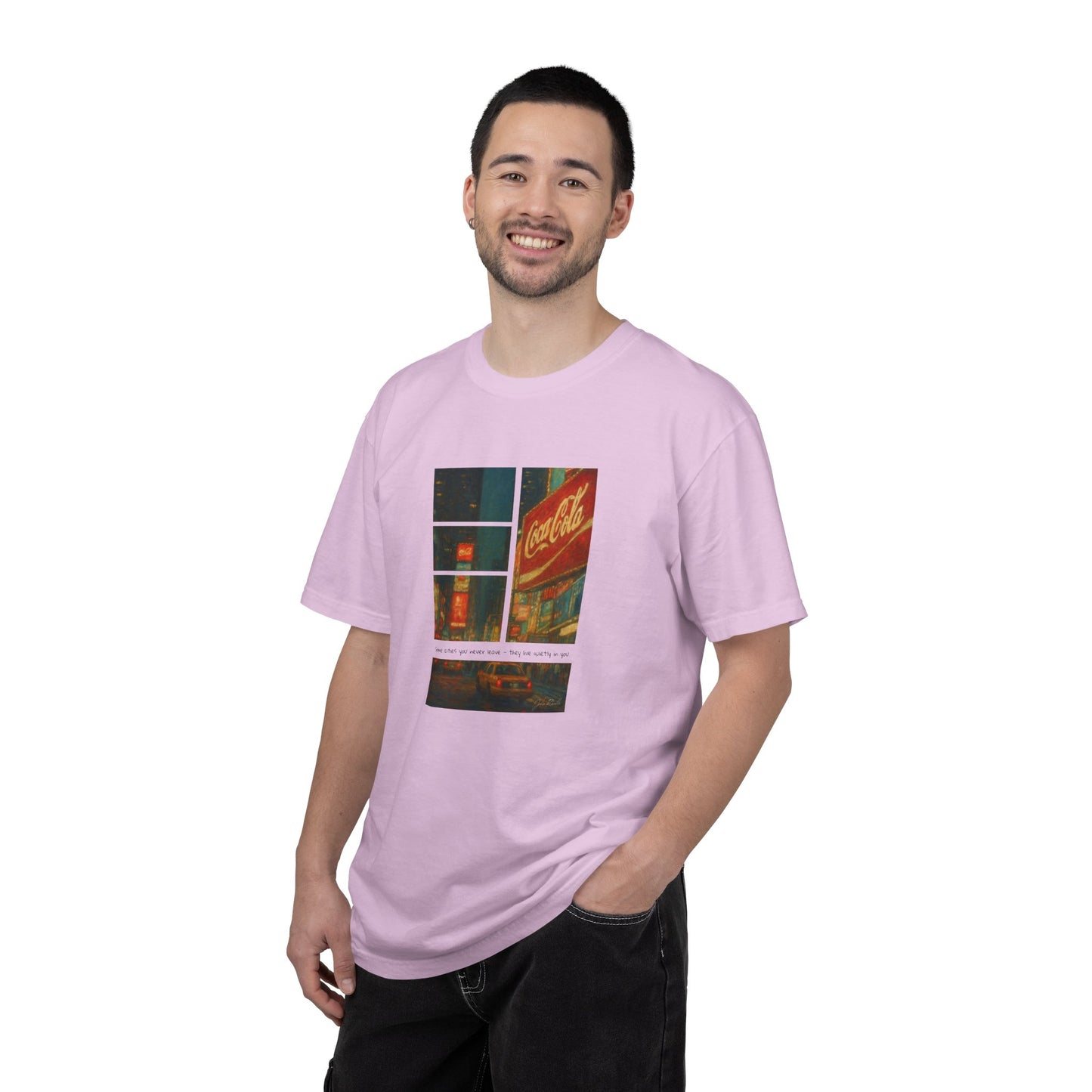 T-Shirt: Reflections No. 2 — “Nostalgia, New York” | Inspiro Art Studio by John Rinaldo
