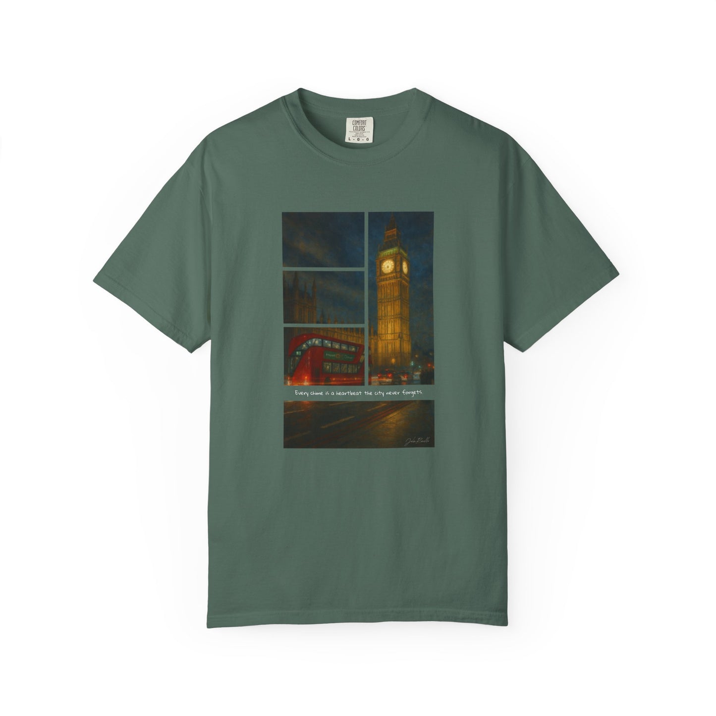 T-Shirt: Reflections No. 3 — “Big Ben” | Inspiro Art Studio by John Rinaldo