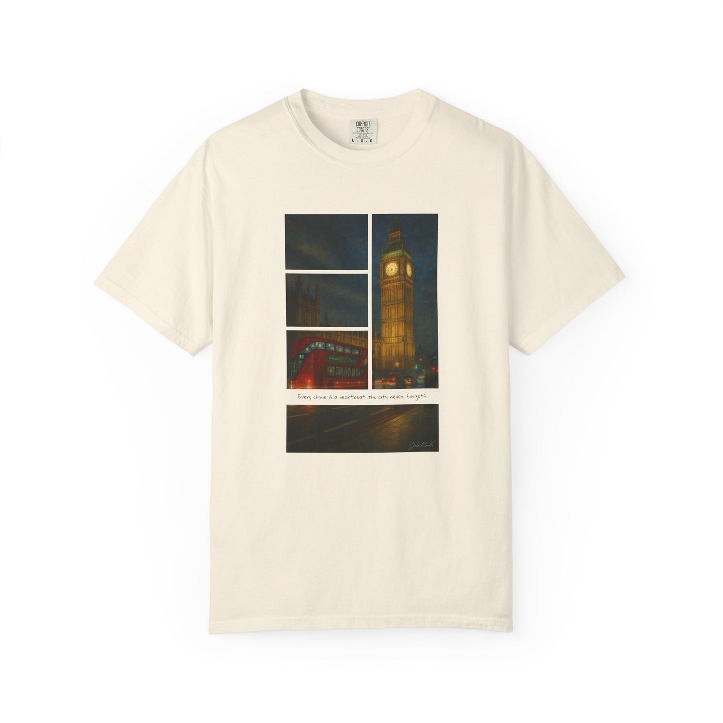 T-Shirt: Reflections No. 3 — “Big Ben” | Inspiro Art Studio by John Rinaldo