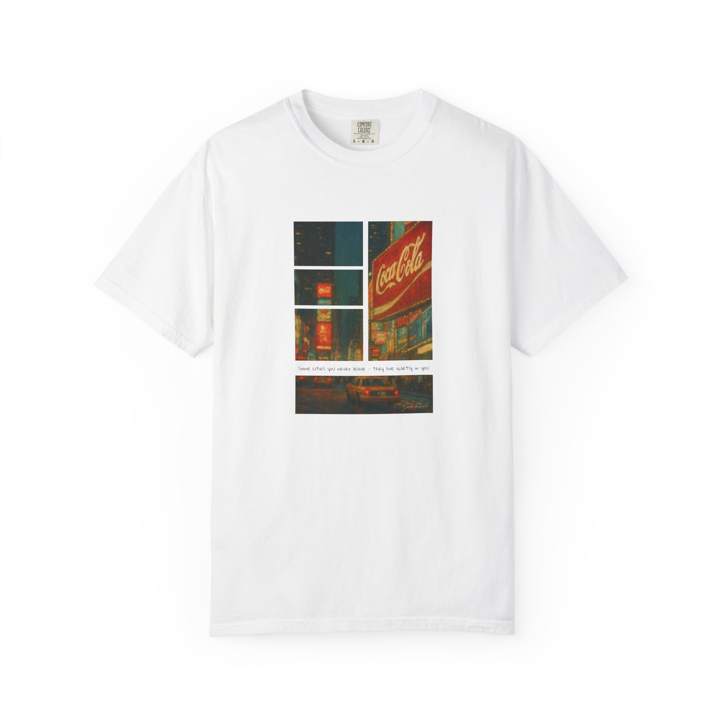 T-Shirt: Reflections No. 2 — “Nostalgia, New York” | Inspiro Art Studio by John Rinaldo