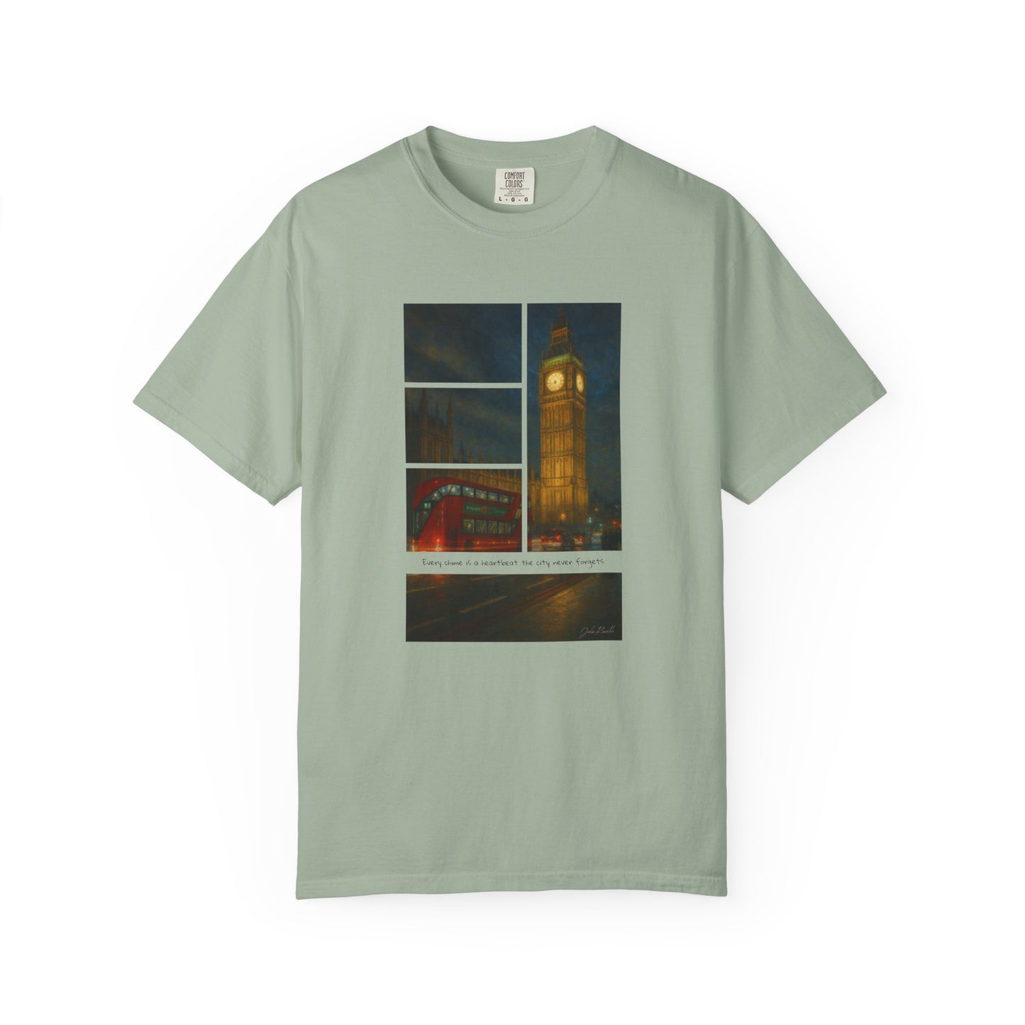 T-Shirt: Reflections No. 3 — “Big Ben” | Inspiro Art Studio by John Rinaldo