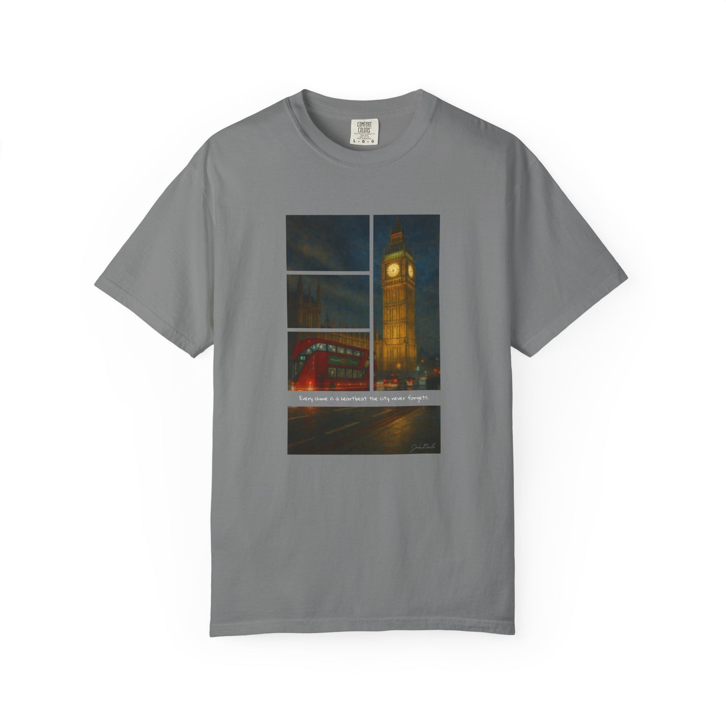 T-Shirt: Reflections No. 3 — “Big Ben” | Inspiro Art Studio by John Rinaldo