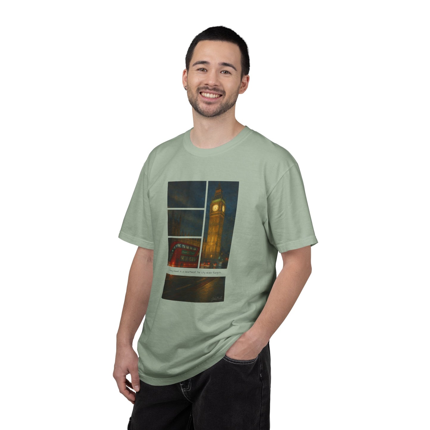 T-Shirt: Reflections No. 3 — “Big Ben” | Inspiro Art Studio by John Rinaldo