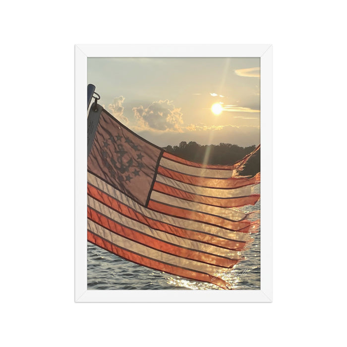 Freedom in the Quiet Light – Nature Framed Poster | Calm & Inspirational Wall Art | Moments of Stillness Collection